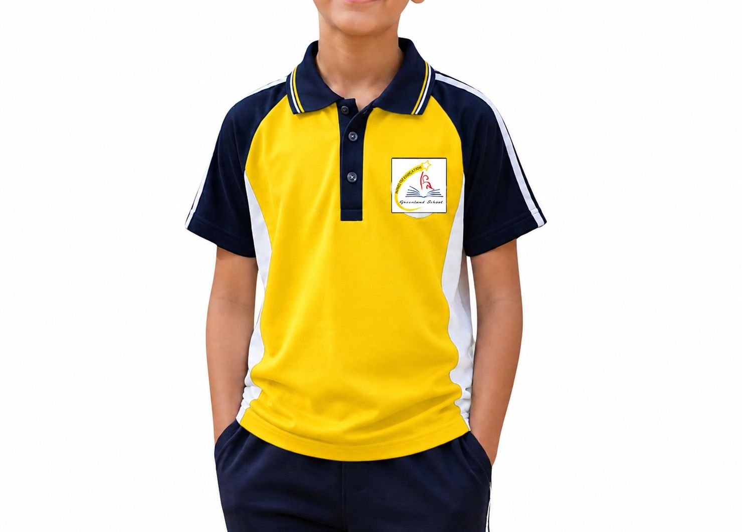 T SHIRT YELLOW  HOUSE