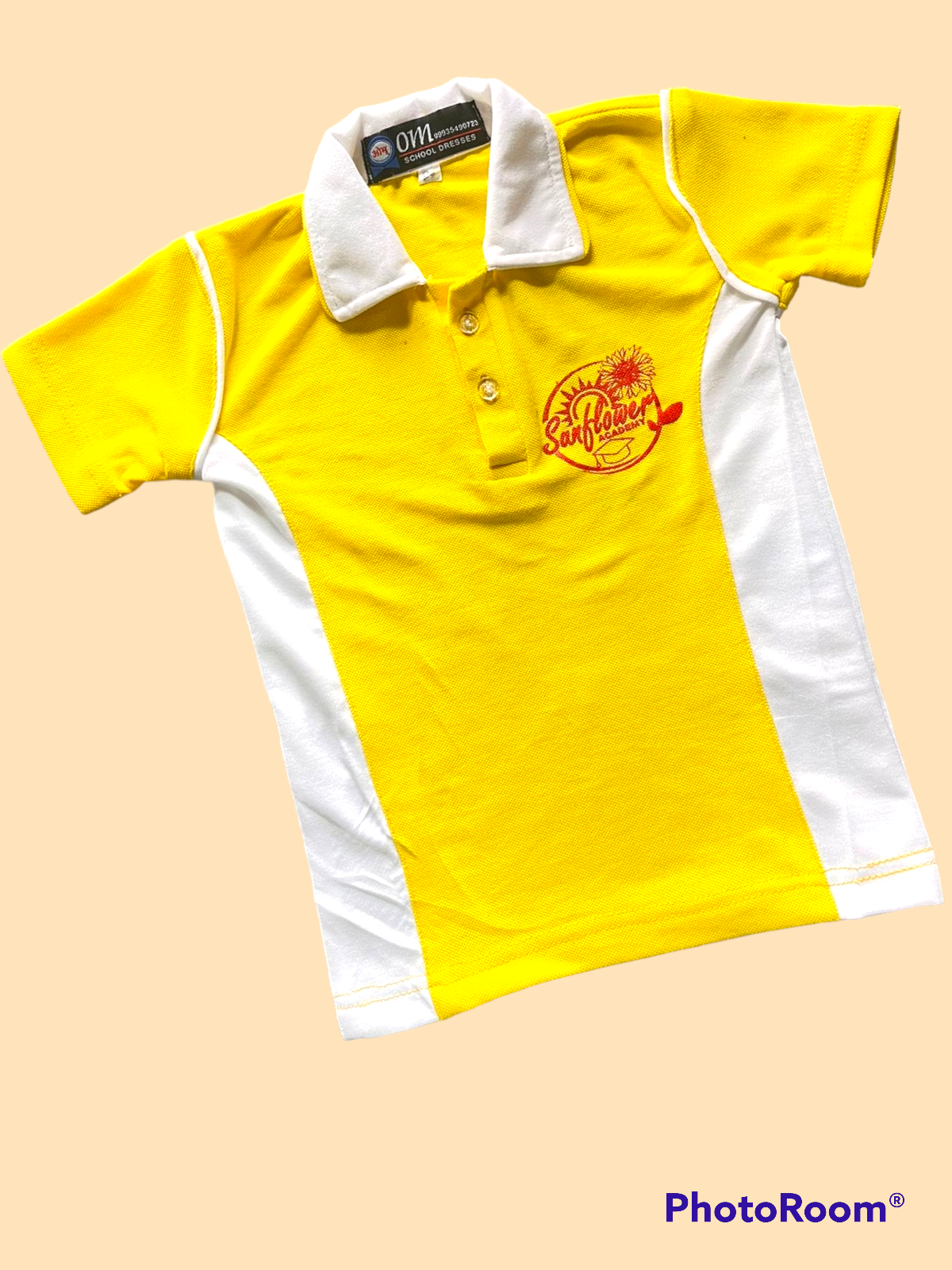 T SHIRT YELLOW(MALVEEYA)