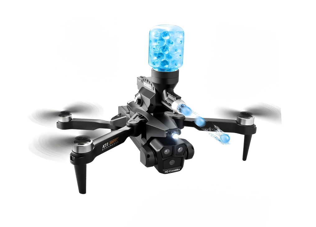 Drone K11 8K 3 camera Water Bombs Shoot long range Brushless Obstacle Avoidance Drone