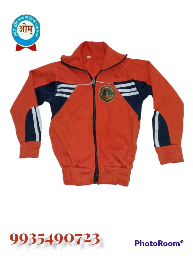 WOOLEN JACKET ORANGE SAI RAJATALAB