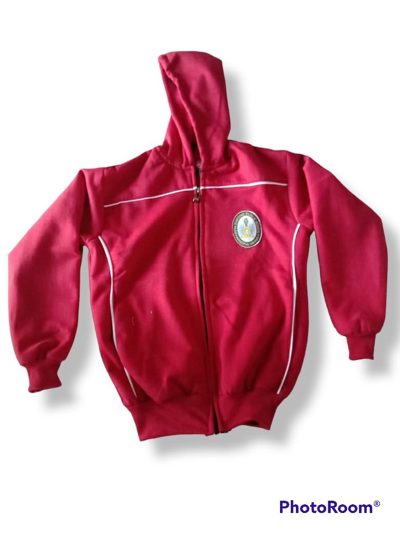 WOOLEN JACKET maroon