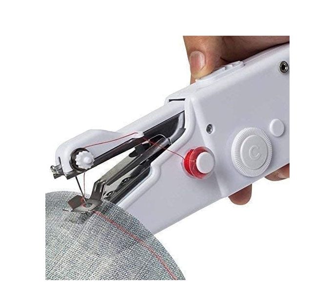 Handheld Sewing Machine for Quick Repairs | Stapler Style Mini Machine | Portable Sewing Machine For Emergency Stitching | Easy To Use Travel Sewing | Hand Silai Machine |