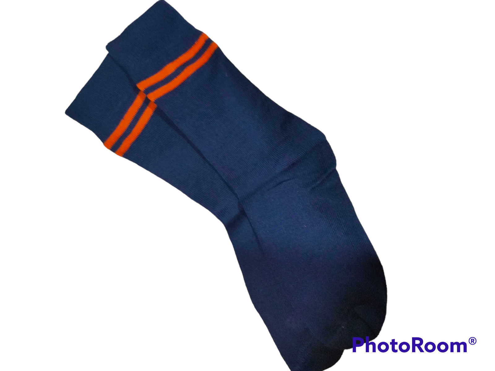 SOCKS NAVY+ORANGE