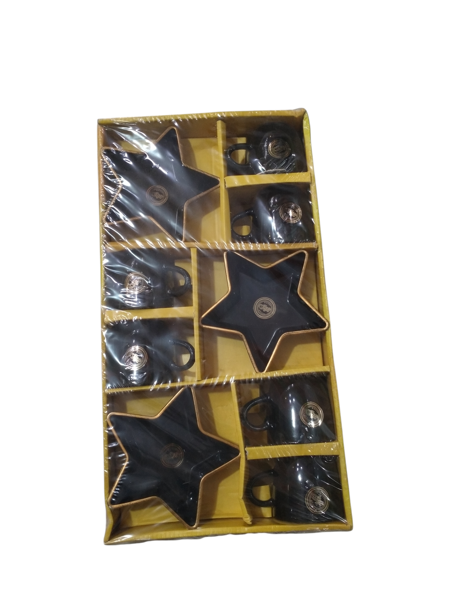 STAR CORNER 6Pc CUP & 3 PC PLATTER