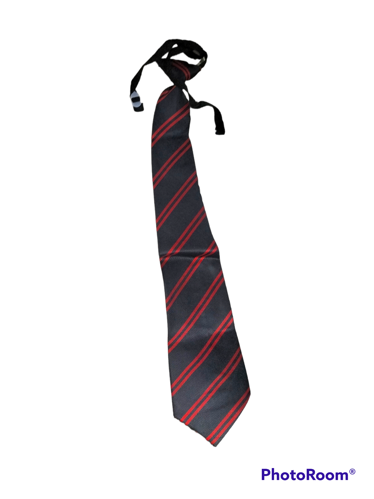 TIE BLACK & RED